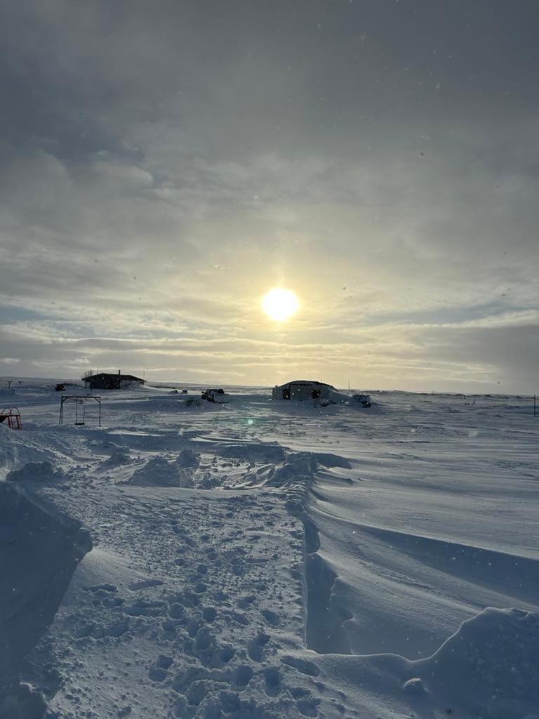 Grímstunga Guesthouse road 864 Hólsfjöllum Grimsstathir a Fjollum Exteriör bild